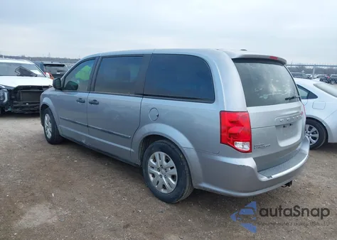 2016 Dodge Grand Caravan American Value Pkg from USA, damaged, VIN 2C4RDGBG4GR278091